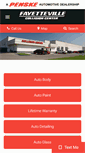 Mobile Screenshot of fayettevillecollisioncenter.com